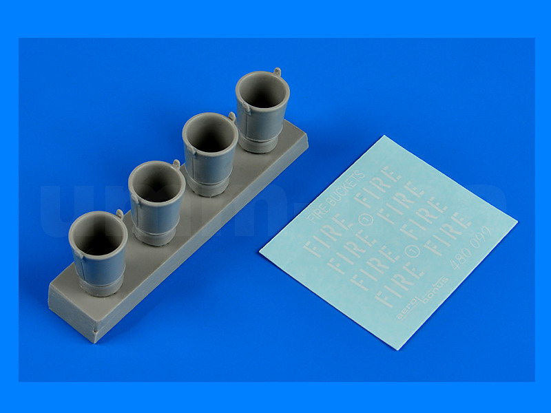 AB480099 Fire Buckets 1/48